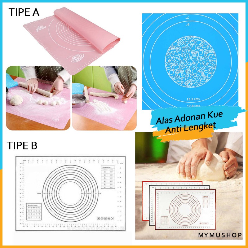 ALAS ADONAN KUE SILIKON TATAKAN ADONAN SILIKON TATAKAN ADONAN KUE ROTI DONAT ALAS KUE ANTI LENGKET