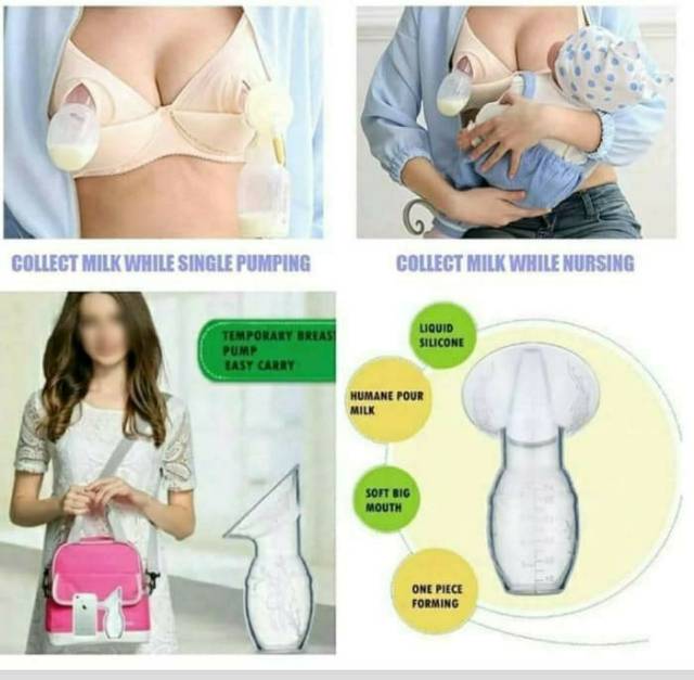 Pompa Manual, Milk Saver Silicone Manual Breastpump, Alternatif Moimom, alternatif real bubbee