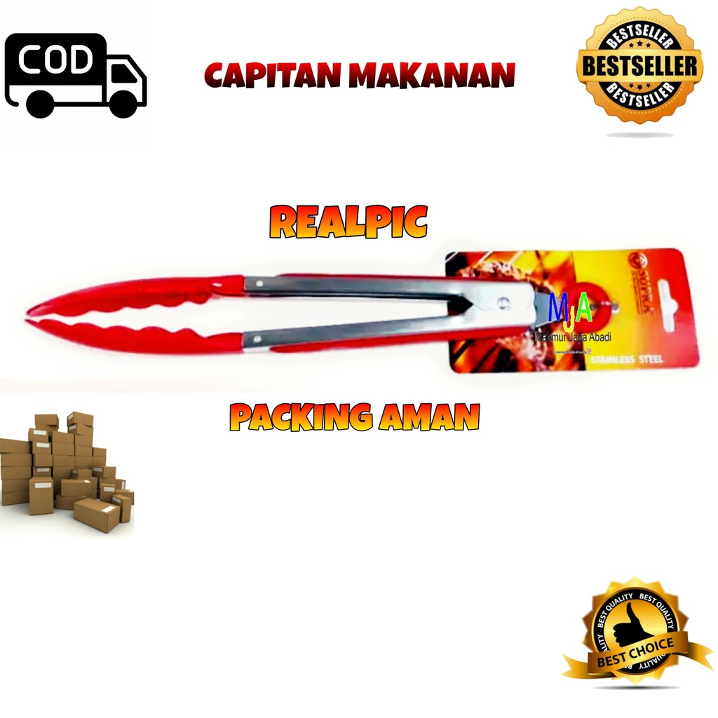 (BISA COD) PROMO Capitan Thong Supra/ Jepitan Makanan / Bentuk Daun / Capitan Makanan / Jepitan Tong