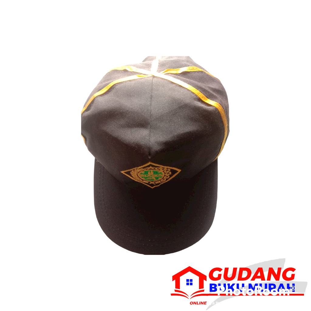 topi pramuka siaga / perlengkapan pramuka / topi siaga laki-laki