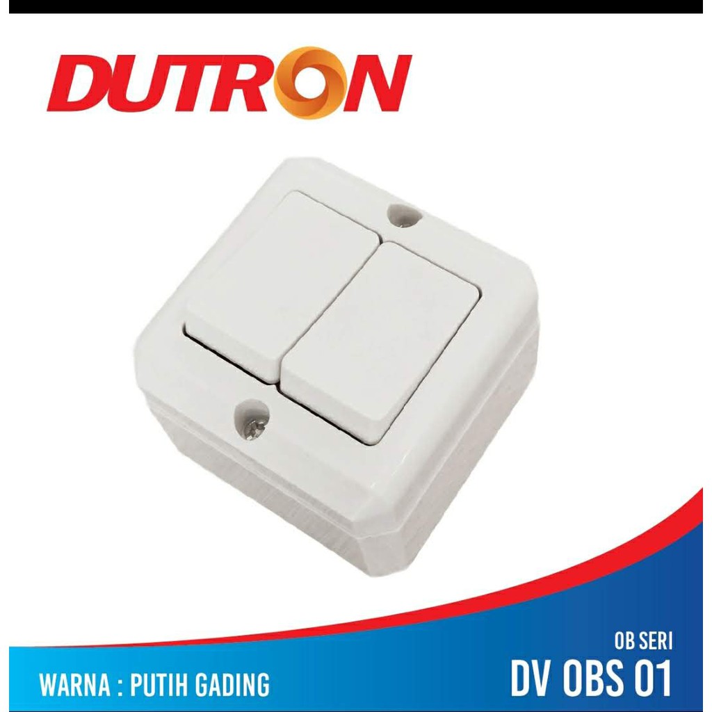 DUTRON Saklar OB Seri Saklar Ganda Outbow Dutron DV OBS 01