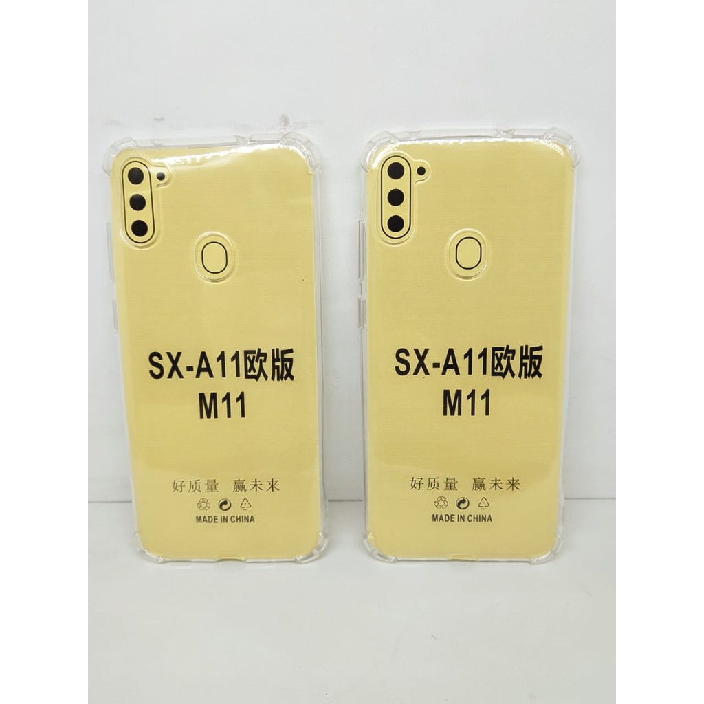 Anti Crack Samsung A11 A115F 6.4 inch Soft Case Jelly Samsung M11 M115F Tahan Benturan