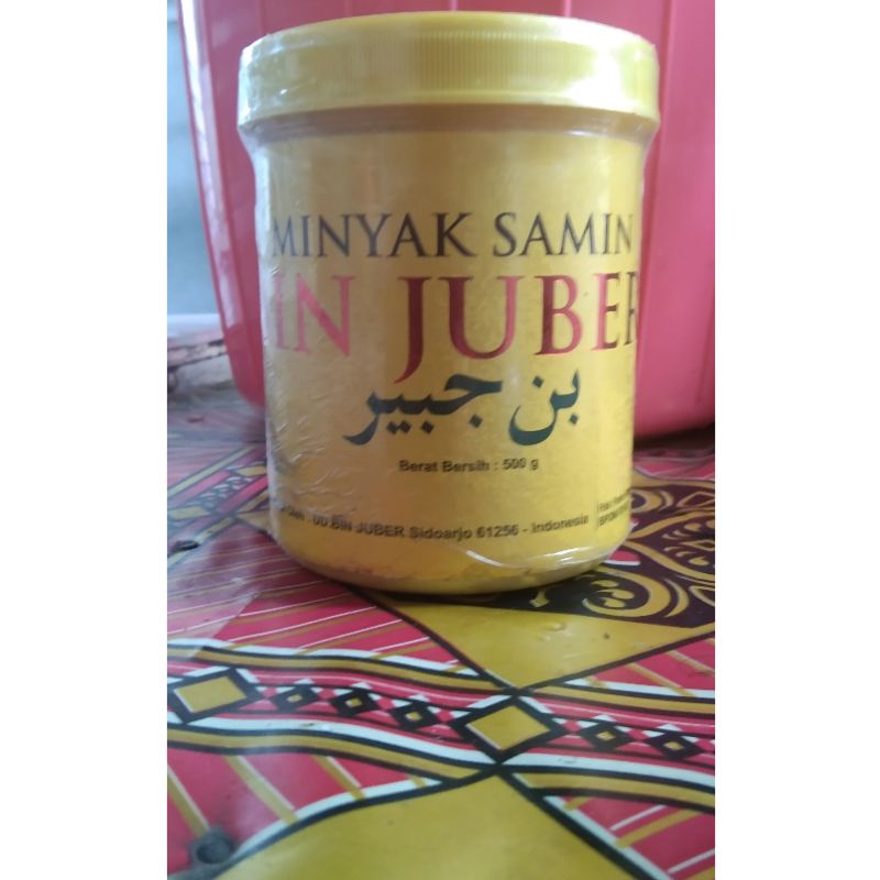 

MINYAK SAMIN BIN JUBER Ukuran 500gr.