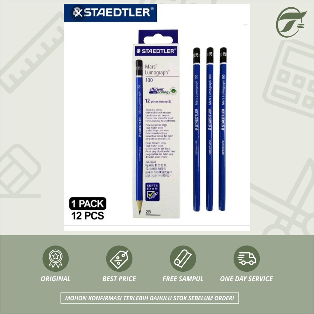 

PENSIL KAYU 2B STAEDTLER