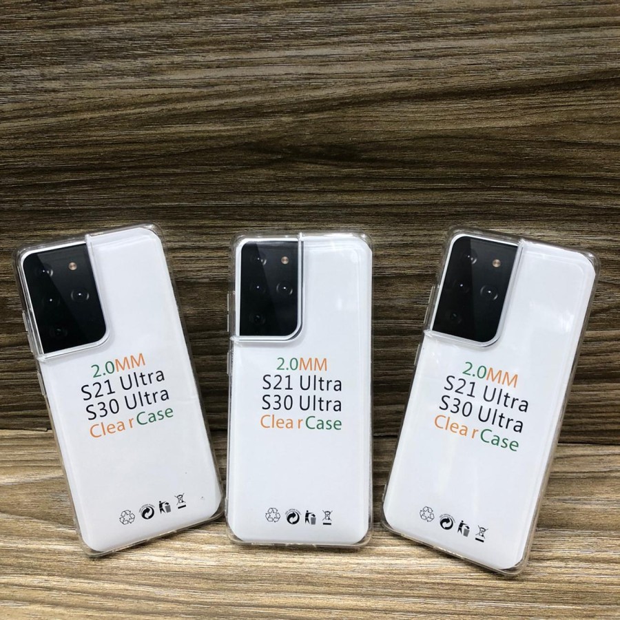 SAMSUNG S23 S23+ S23 ULTRA S22 S22+ S22 ULTRA S21 S21+ S21 ULTRA CASE SOFTCASE CLEAR HD 2mm TPU BENING SOFT TRANSPARAN SILIKON KARET CASING COVER S21 PLUS S22 PLUS S23 +