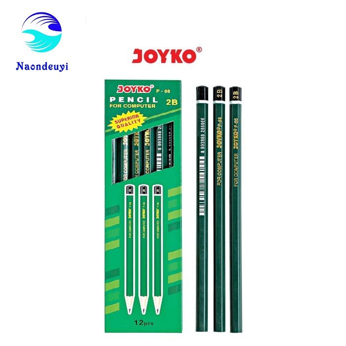 

Joyko Pensil 2B Komputer Graphite Pencils for Computers P-88 - 12pcs