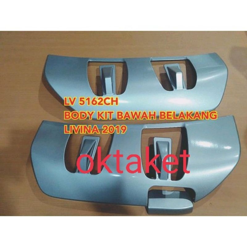 body kit belakang bawah Nissan All mew Livina 2019