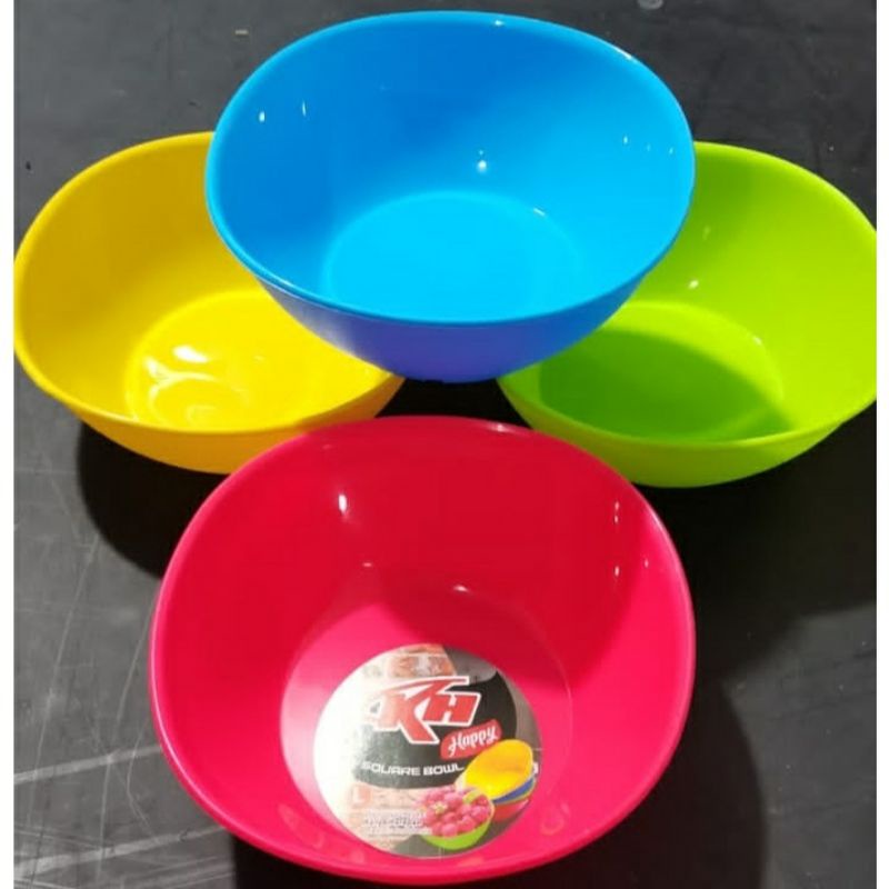 MANGKUK PLASTIK KH HAPPY L