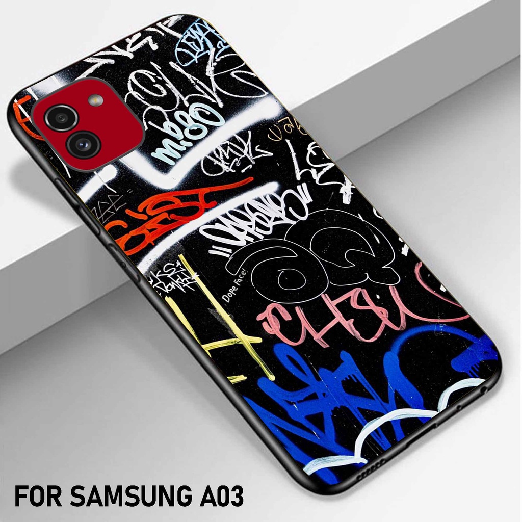 Sukses Case SAMSUNG A03 - Hardcase 2D Glossy Samsung A03 - Silikon Hp Samsung A03  - Silicon Hp Sams