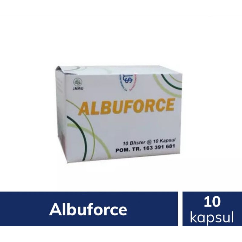 Albuforce Kapsul Jual per Strip (Harga per 10 Tablet)