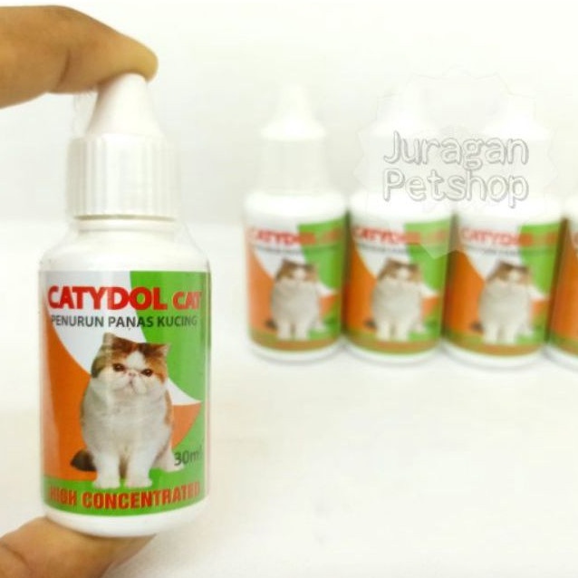 CATYDOL CAT - Obat Kucing Penurun Panas Demam Kucing Kitten Cat CATYDOL