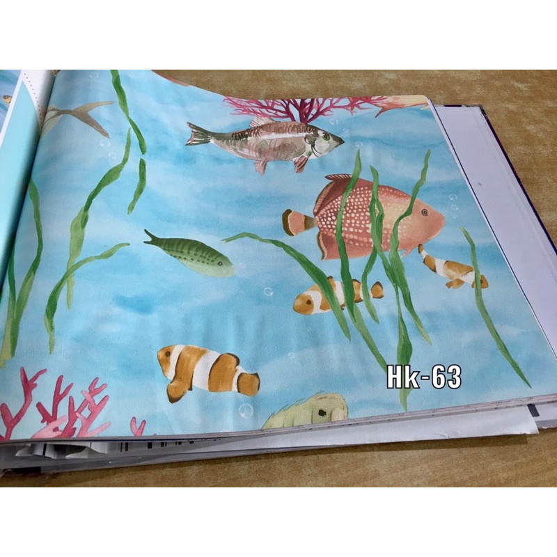 Wallpaper Dinding Motif Ikan Nemo Hk