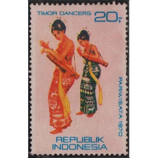 

Perangko Filateli 11304 Indonesia Mint 1v 01.07.1970 Tourism #668