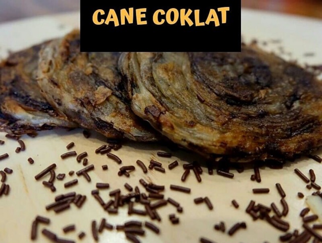 Roti cane rasa coklat isi 10