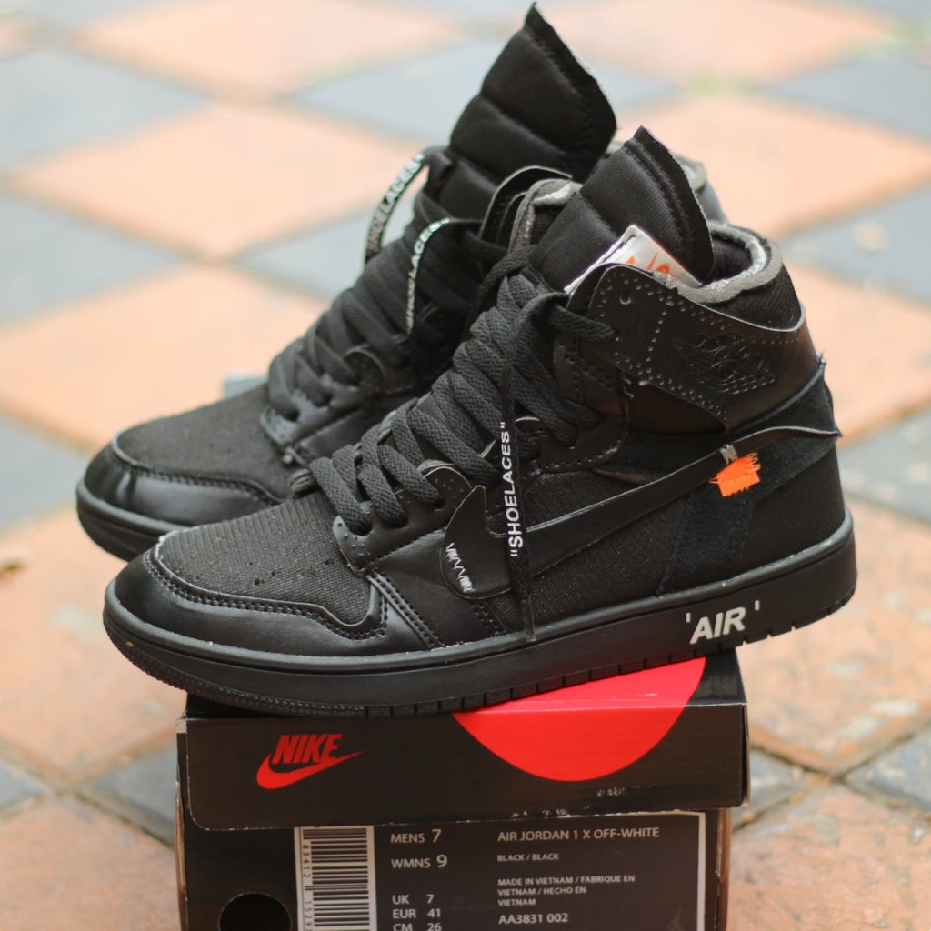 air jordan full black