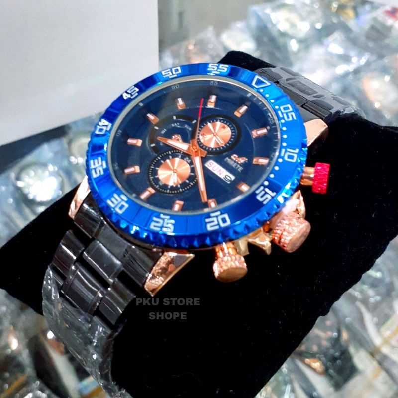 TERBARU !! Mirete Original Tanggal Dan Hari Aktif Strap Rantai Anti Karat | Jam TANGAN Pria Sporty Kasual Quart Analog | Ready Stok Free Batrai DAN box | Jam Tangan Cowok Anti Air Import | MIRETE ORIGINAL TANGG HARI TERBARU