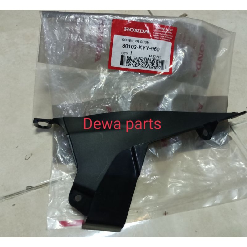 Cover Rr cush beat lama 80102KVY960.cover sambungan slebor belakang beat. original ahm. 80102KVY960