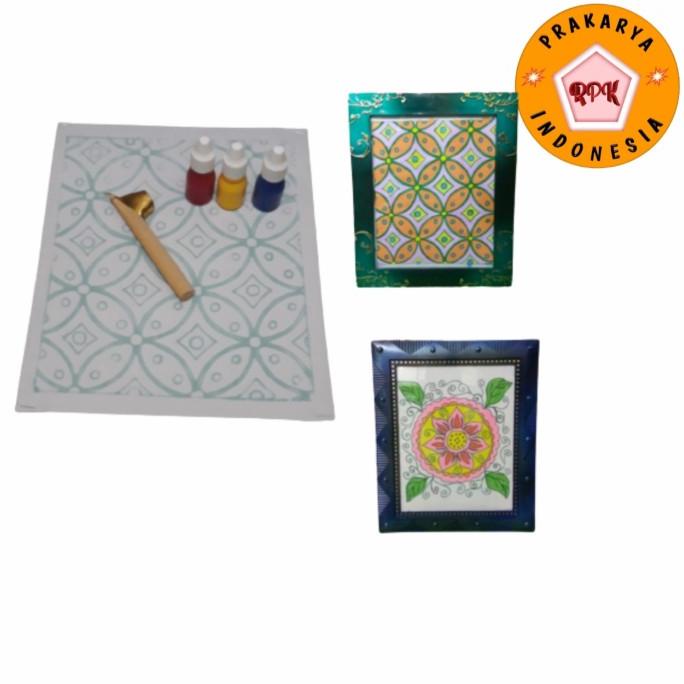 

Diskon paket Membatik Pemula, kain, cat tekstil, canting Diskon
