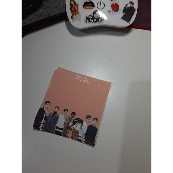 

30 Kertas Stiky Note tanpa lem aktor korea/china chaeunwo huyitian suzy songjongki