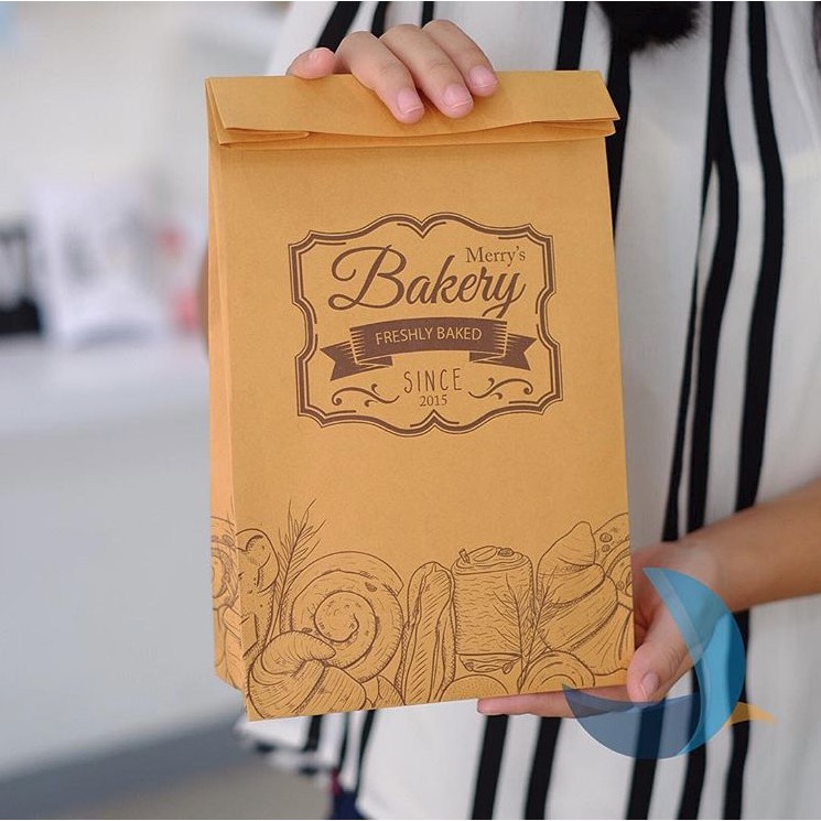 

Brown Paperbag for Bakery