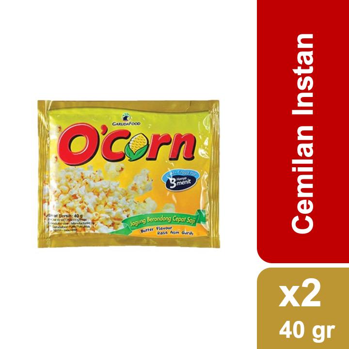 

OCorn Popcorn Butter 2 x 40 gr