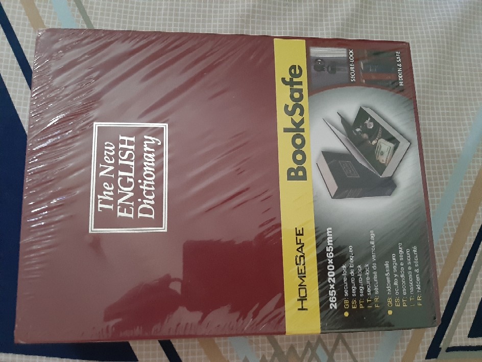 Berangkas Buku Ukuran Jumbo Besar Big Size Brankas Berankas Brangkas Safe Lock Box Penyimpanan Uang