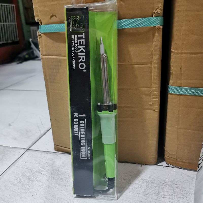 Jual Solder Listrik Tekiro Watt Soldering Iron Shopee Indonesia