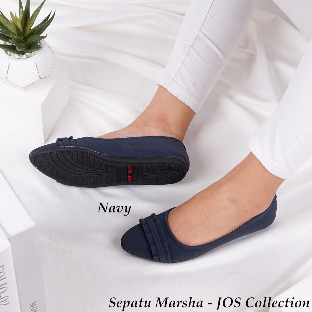 Flat Shoes Wanita - Sepatu Marsha by JOS Collection