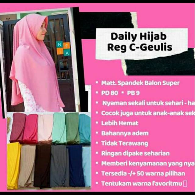 Daily hijab c-geulis