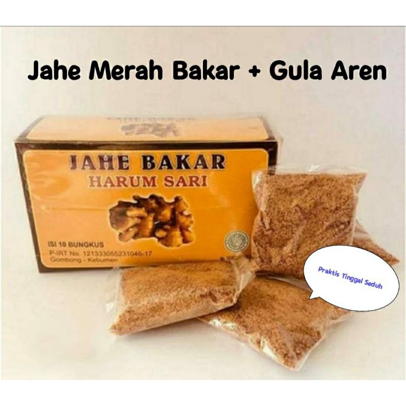 

Jahe Merah Instan / Jahe Merah Bakar Harum Sari