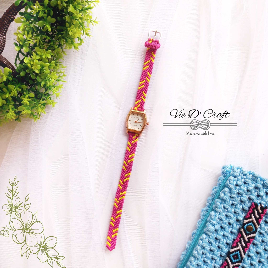 Jam Tangan Wanita Dial Kotak Kecil