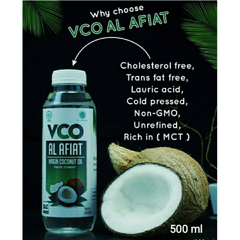

VCO minyak kelapa murni 500 ml