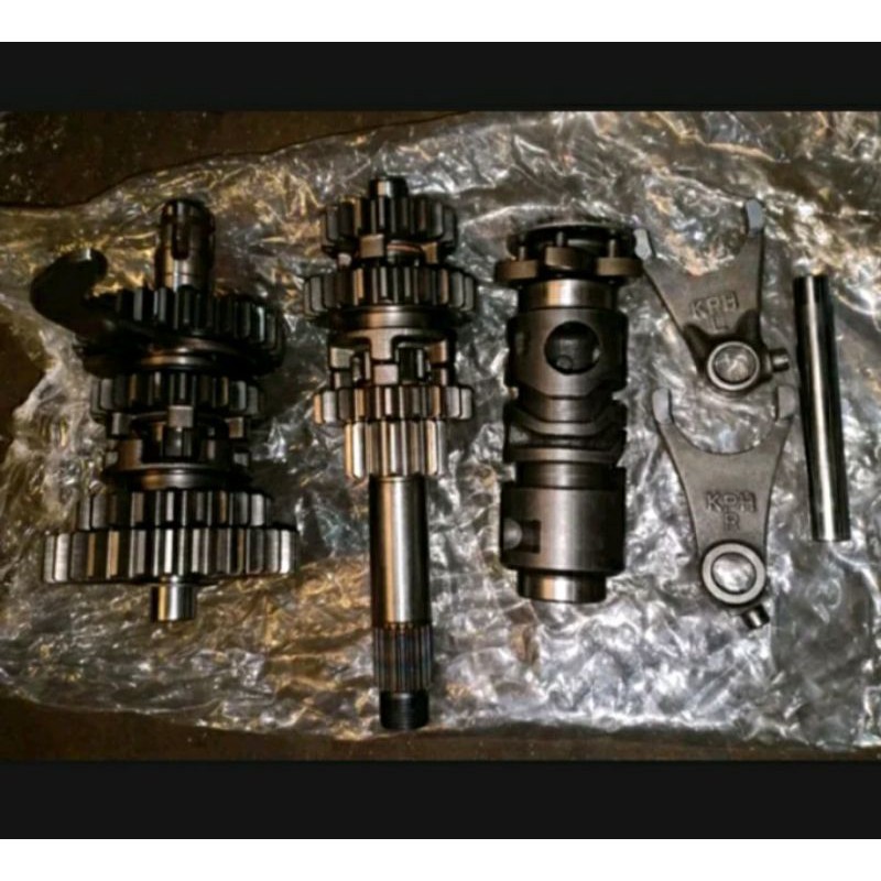 GARDAN GEARBOX RASIO TRANMISI HONDA SUPRA X 125 KARBU KHARISMA 125 ORIGINAL COPOTAN
