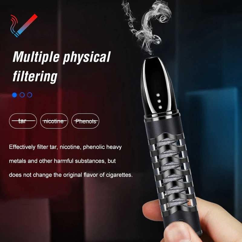 GIJ -Lighter Asbak Rokok Portable with USB Coil Lighter