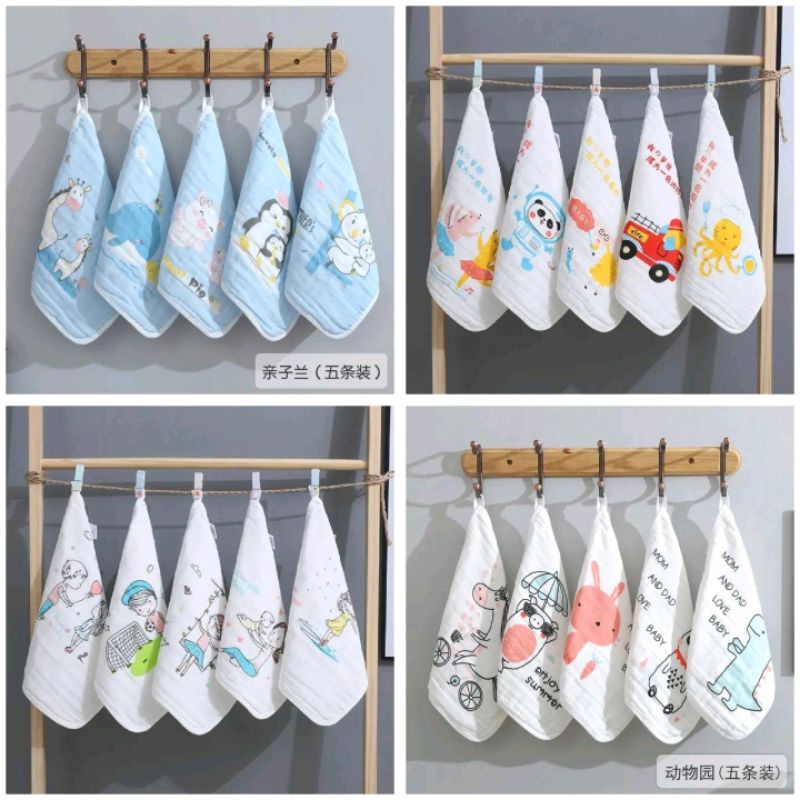 Muslin Washcloth / Waslap Anak dan Bayi