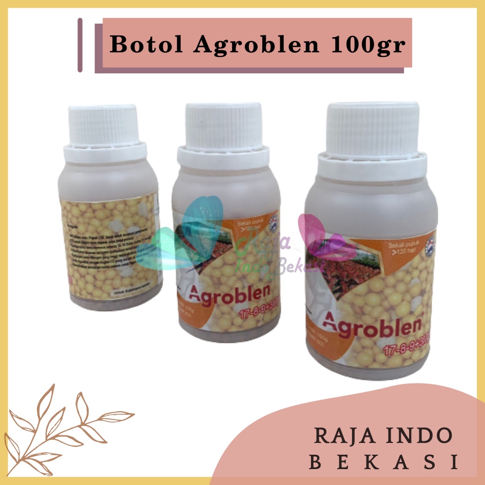 Pupuk Agroblen 17-8-9+3MgO 100 Gr - Dekastar Agroblend 1789 17 8 9 Pupuk osmocote dekastar 10 26 10 100g pupuk sr 10 26 10 pupuk kelapa sawit sawit cengkeh karet kakao lada pala kelapa kopi slow release original aglonema organik rilis dus