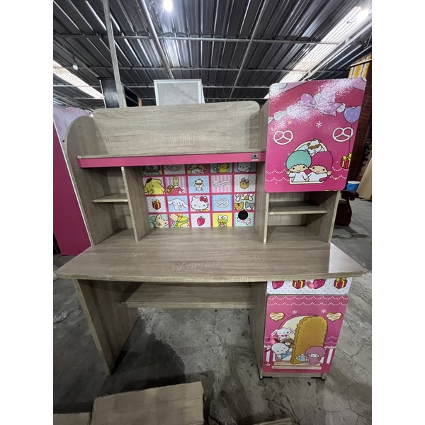 meja belajar partikel/meja belajar anak karakter/meja belajar anak murah