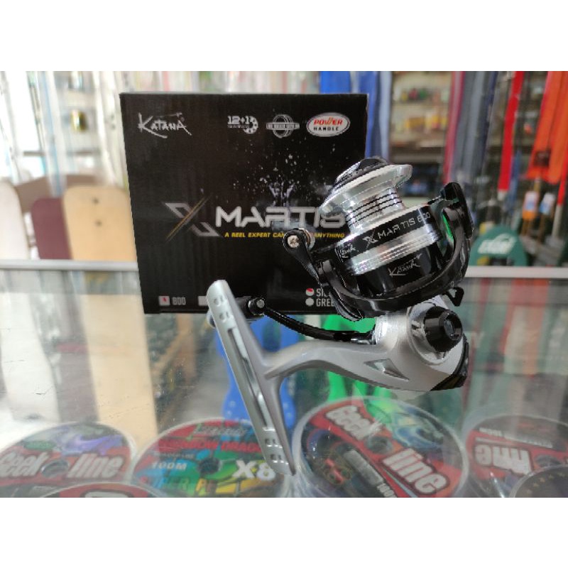 REEL SPINNING KATANA X MARTIS 800 POWER HANDLE