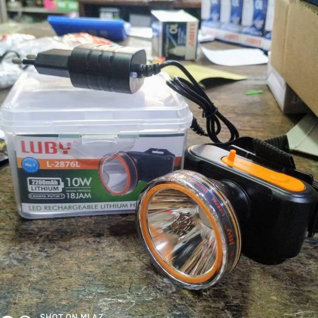 Senter kepala selam 10 watt waterproof 100 m