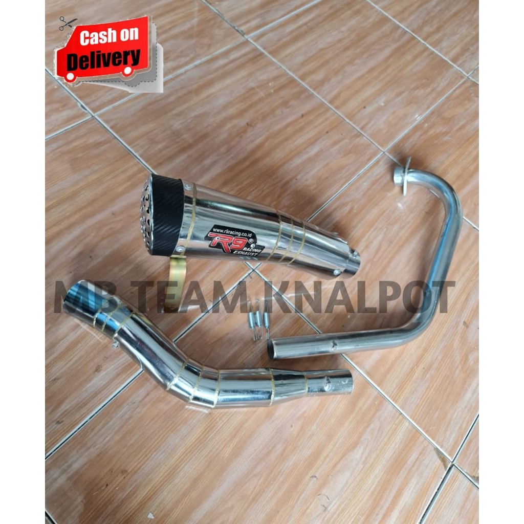 KNALPOT RACING GL PRO - GL MAX - CB 100 R9 H2 TITAN