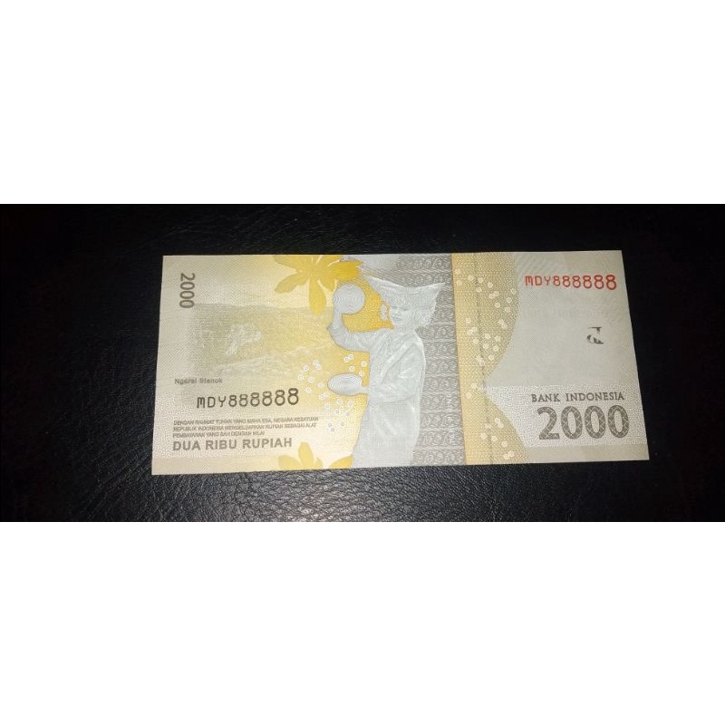 Uang Nomer seri Kembar 8