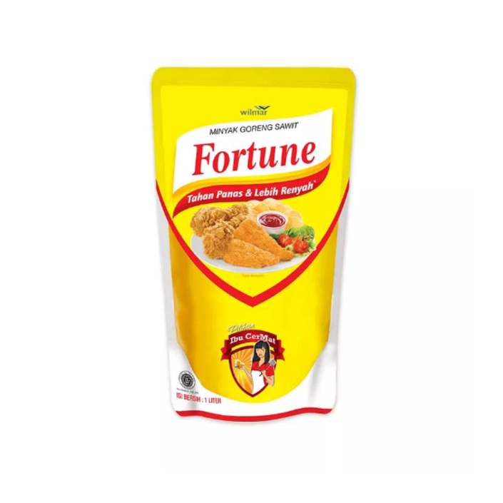 

minyak goreng fortune 1 liter pouch refill