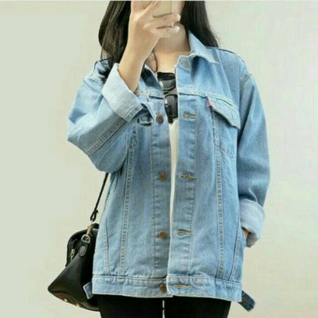 Jaket denim levis bioblitz wanita/jaket levis murah/jaket denim wanita