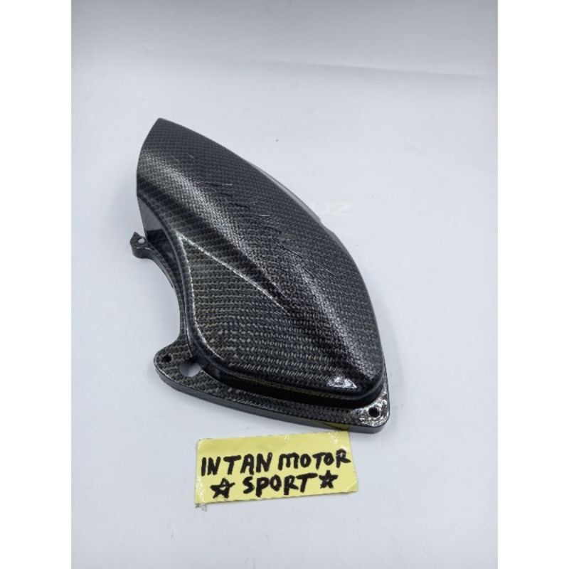 COVER / TUTUP HAWA / FILTER YAMAHA NMAX LAMA MERK NEMO CARBON