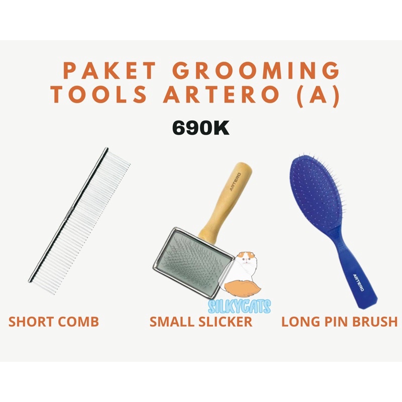 PAKET SISIR / GROOMING TOOLS ARTERO