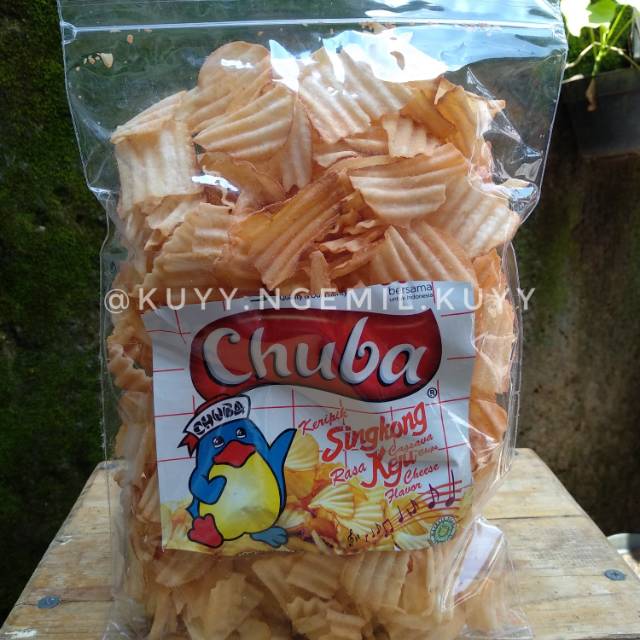 

Chuba keripik singkong 250 gram / keju / balado