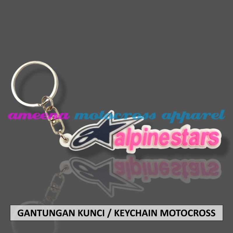 Gantungan Kunci Motocross - Keychain Trail MX - Gantungan Kunci Trabas - Keychain Enduro - Souvenir Trail - Keychain Souvenir  - AS012