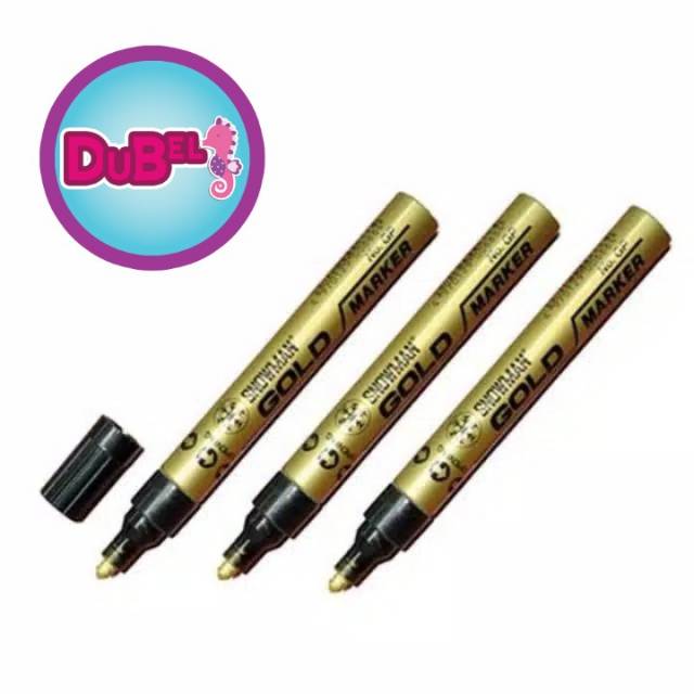 

Spidol Permanen / Paint Marker Snowman Gold