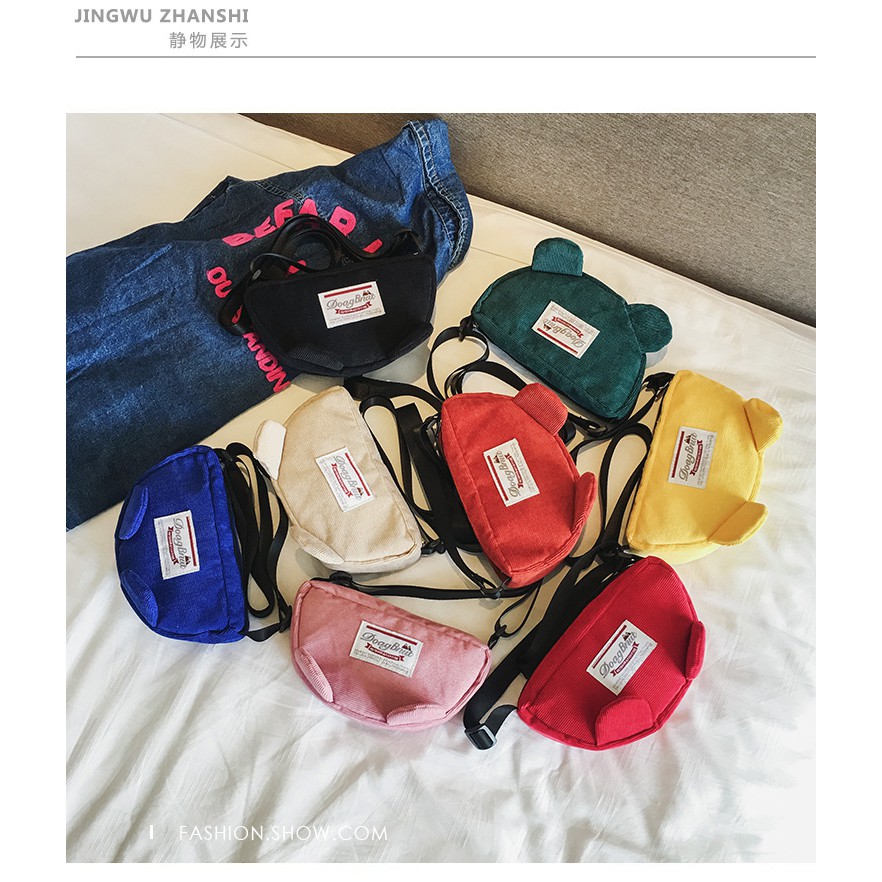 Tas Dompet Selempang Bahu Anak Korean Style Doky