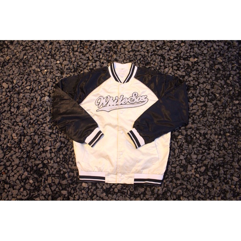 Jaket varsity whitesox Mlb